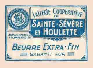 16 Ste-Severe et Houlette (Emballage de beurre)