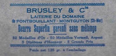 17-Brusley (Emballage beurre Montguyon)