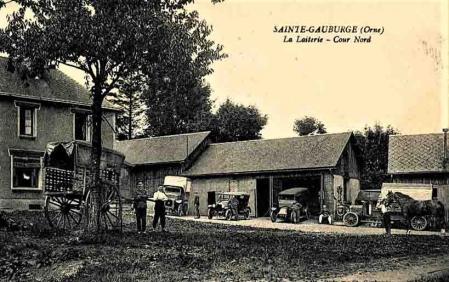 1925 Ste-Gauburge laiterie-CPA1a