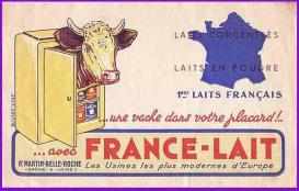 Buvard-07 france-lait