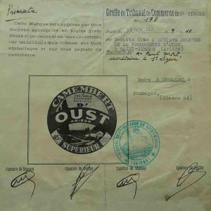 Dépot-178 15-11-1951 Oust-Fromagerie nv